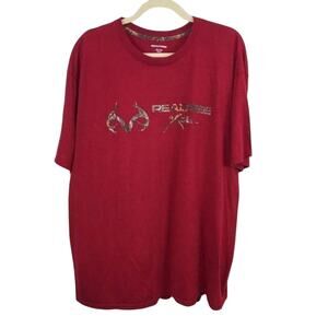 Realtree Red T-Shirt Size 2XL
